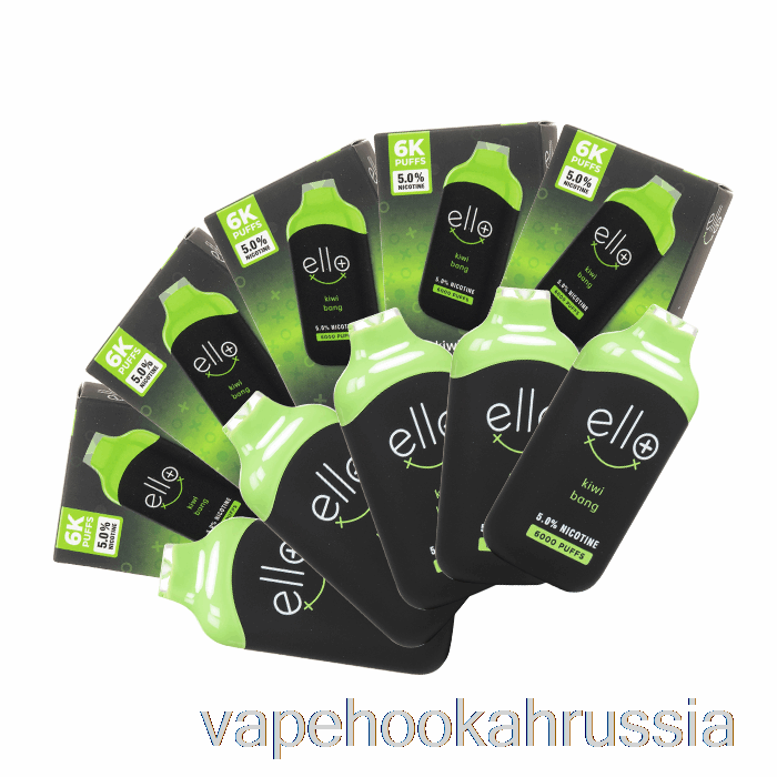 Vape россия [10 упаковок] Blvk Ello Plus 6000 одноразовые